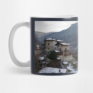 Dietrobeseno in Trentino, Italy Mug